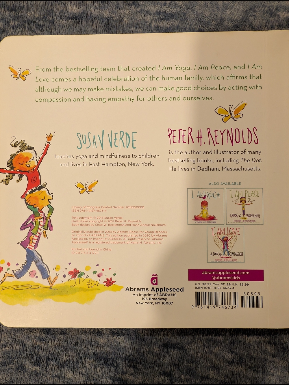 I AM HUMAN — A Book of Empathy (Board Book) - Picture 7 of 7